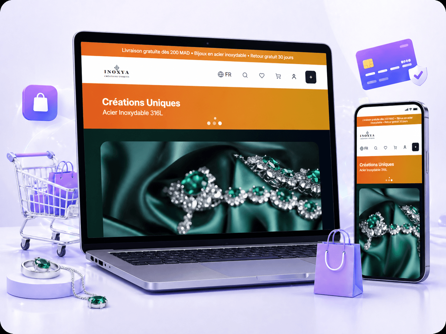 Site e-commerce intelligent développé par BotoSquad